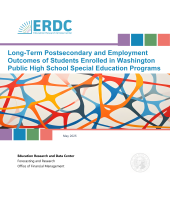 Special Education Report Cover