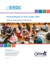 Annual Report on Dual Credit